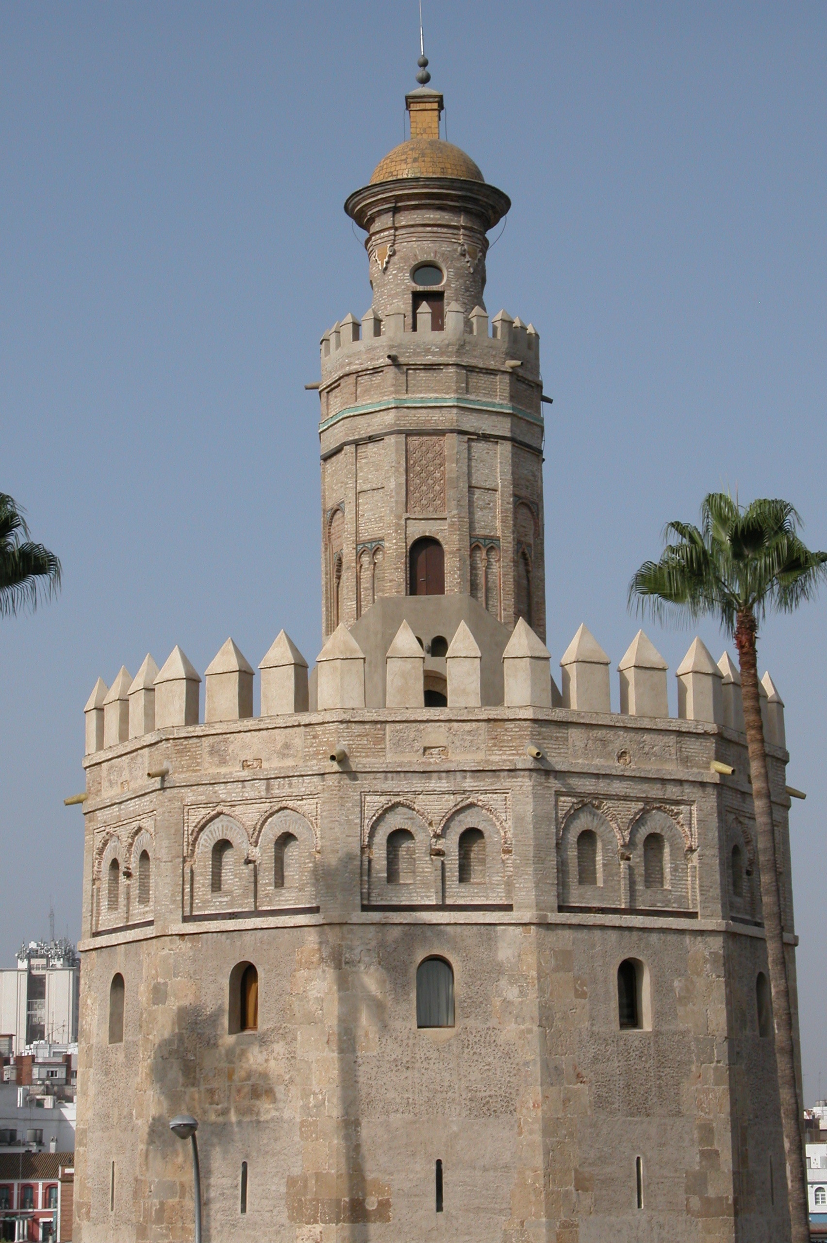 Restauracion Torre del oro de Sevilla